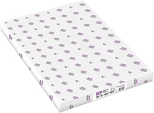 Clairefontaine 4 Stück Kopierpapier 125 Blatt Papier DCP 300 g SRA3 450 x 320 mm FSC zertifiziert, weiß von Clairefontaine