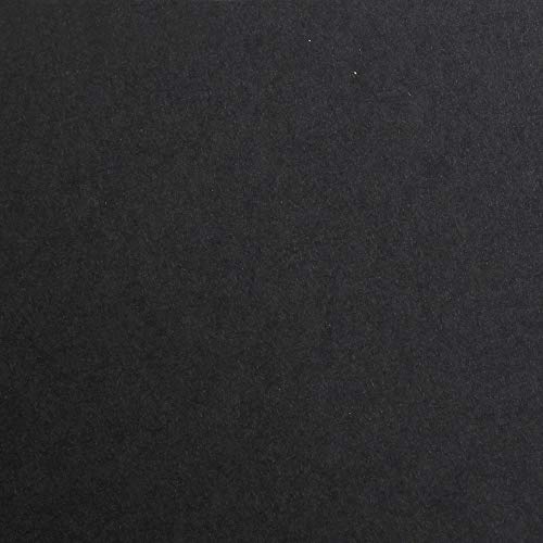 Clairefontaine 47950C Tonzeichenpapier Maya (70 x 100 cm, 270 g, ideal für Trockentechniken, 25 Bögen) schwarz von Clairefontaine