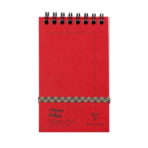 Clairefontaine 482/1156Z - Schreibblock / Notizblock Europa Minor Pad, mit Doppelspirale kopfseitig 7,6x12cm, 60 Blatt abtrennbar liniert 90g, strapazierfähig für den täglichen Gebrauch, Lila, 1 Stück Clairefontaine 482/1156Z - Schreibblock / Notizblock Europa Minor Pad, mit Doppelspirale kopfseitig 7,6x12cm, 60 Blatt abtrennbar liniert 90g, strapazierfähig für den täglichen Gebrauch, Lila, 1 Stück von Clairefontaine
