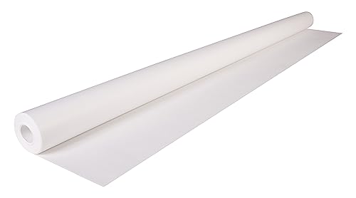 Clairefontaine 495701C Rolle Kraftpapier, 60g, 25 x 1m, 1 Stück, weiß von Clairefontaine