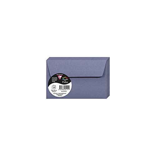Clairefontaine 5191C - Packung mit 20 Umschlägen Pollen 90x140 mm, 120g, selbstklebend, ideal für Einladungen und Korrespondenz, Premium glattes Papier, Vergissmeinichtblau, 1 Pack Clairefontaine 5191C - Packung mit 20 Umschlägen Pollen 90x140 mm, 120g, selbstklebend, ideal für Einladungen und Korrespondenz, Premium glattes Papier, Vergissmeinichtblau, 1 Pack von Clairefontaine