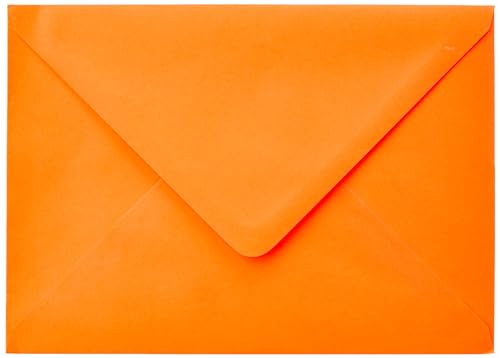 Clairefontaine 5492C - Packung mit 20 Umschläge Pollen, Format C5, 162 x 229 mm, 120g, ideal für Korrespondenz und Einladungen, Clementine, 1 Pack Clairefontaine 5492C - Packung mit 20 Umschläge Pollen, Format C5, 162 x 229 mm, 120g, ideal für Korrespondenz und Einladungen, Clementine, 1 Pack von Clairefontaine