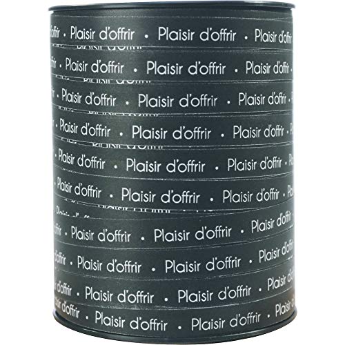 Clairefontaine 602129C - Spule "Plaisir d'offrir" 250 m x 10 mm, ideal für Geschenke, 1 Stück, Schwarz / Weiß Clairefontaine 602129C - Spule "Plaisir d'offrir" 250 m x 10 mm, ideal für Geschenke, 1 Stück, Schwarz / Weiß von Clairefontaine