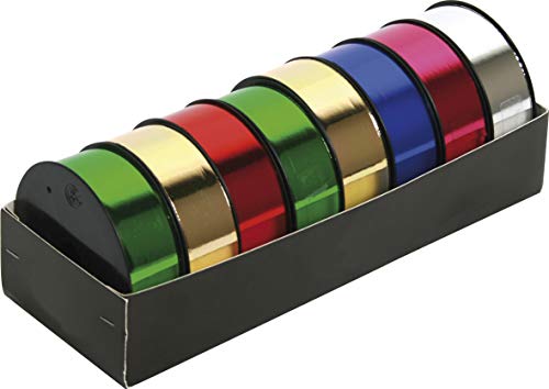 Clairefontaine 616100C 1 Spule Geschenkband, glänzend, 25m x 10mm, ideal für Ihre Geschenke 1 Stück farbig sortiert Clairefontaine 616100C 1 Spule Geschenkband, glänzend, 25m x 10mm, ideal für Ihre Geschenke 1 Stück farbig sortiert von Clairefontaine