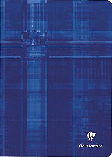 Clairefontaine 63161C - Packung mit 10 Heften DIN A4, 40 Blatt französische Lineatur 90g, farbig sortiert, 1 Pack von Clairefontaine