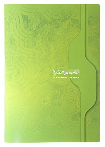 Calligraphe Clairefontaine 7125C - Packung mit 10 Heften Calligraphe geheftet, DIN A4, kariert, 48 Blatt, 70 g, farbig sortiert, 1 Pack Calligraphe Clairefontaine 7125C - Packung mit 10 Heften Calligraphe geheftet, DIN A4, kariert, 48 Blatt, 70 g, farbig sortiert, 1 Pack von Clairefontaine