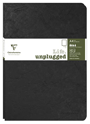 Clairefontaine 733081C - Age Bag DUO Set aus 2 Notizheften 21x29,7cm , geheftet, 48 Blatt 90g, blanko Schwarz, 1 Set Clairefontaine 733081C - Age Bag DUO Set aus 2 Notizheften 21x29,7cm , geheftet, 48 Blatt 90g, blanko Schwarz, 1 Set von Clairefontaine