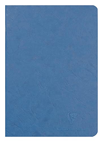 Clairefontaine 733164C Heft (DIN A5, 14,8 x 21 cm, gebund Age Bag liniert, 48 Blatt) 1 Stück blau von Clairefontaine