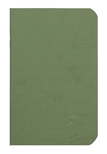 Calligraphe 734163C Heft (gebund Age Bag, Blank, 9 x 14 cm) 1 Stück, 48 Blatt, grün von Clairefontaine