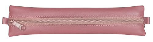 Clairefontaine 77041C - Schlampermäppchen Etui Age Bag, aus Lammleder, flach 20x4,5cm, mit Gummiband, geeignet für Notizheft, Altrosa, 1 Stück Clairefontaine 77041C - Schlampermäppchen Etui Age Bag, aus Lammleder, flach 20x4,5cm, mit Gummiband, geeignet für Notizheft, Altrosa, 1 Stück von Clairefontaine