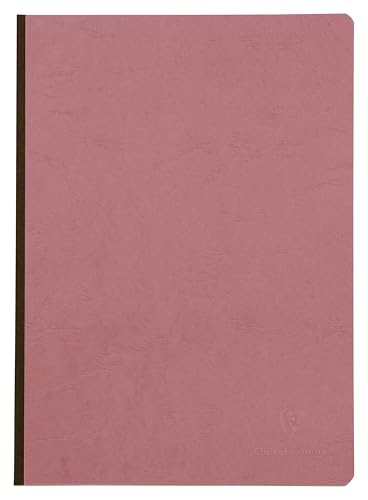 Clairefontaine 791466C – Age Bag Notizbuch, broschiert, 21 x 29,7 cm, 192 Seiten, liniert, Rosa von Clairefontaine
