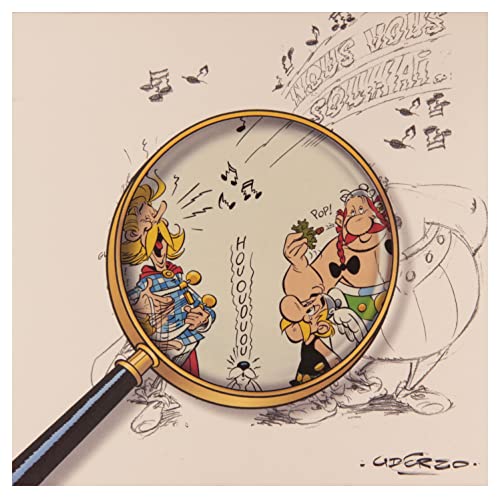 Clairefontaine 813027C - Zeichenblock Asterix 4, 21x21 cm, 30 Blatt mit Körnung, Motiv skizziert mit Lupe, 1 Stück Clairefontaine 813027C - Zeichenblock Asterix 4, 21x21 cm, 30 Blatt mit Körnung, Motiv skizziert mit Lupe, 1 Stück von Clairefontaine