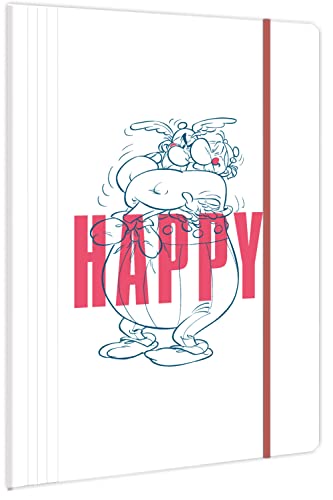 Clairefontaine 813063C - Asterix 5, Sammelmappe mit Gummizugverschluß, DIN A4+ 24x32 cm, Motive sortiert, 1 Stück Clairefontaine 813063C - Asterix 5, Sammelmappe mit Gummizugverschluß, DIN A4+ 24x32 cm, Motive sortiert, 1 Stück von Clairefontaine
