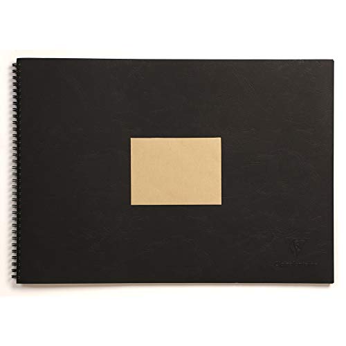 Clairefontaine 8373C Skizzenblock mit Doppelspirale und Kraftpapier, Din A3, 29.7 x 42 cm, 60 Blatt, 90 g Packung, braun Clairefontaine 8373C Skizzenblock mit Doppelspirale und Kraftpapier, Din A3, 29.7 x 42 cm, 60 Blatt, 90 g Packung, braun von Clairefontaine