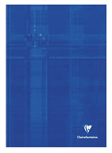 Clairefontaine 9040C - Heft / Kladde DIN A4 21 x 29 ,7 cm, mit Hardcover, 96 Blatt, farbig sortiert, 1 Stück von Clairefontaine