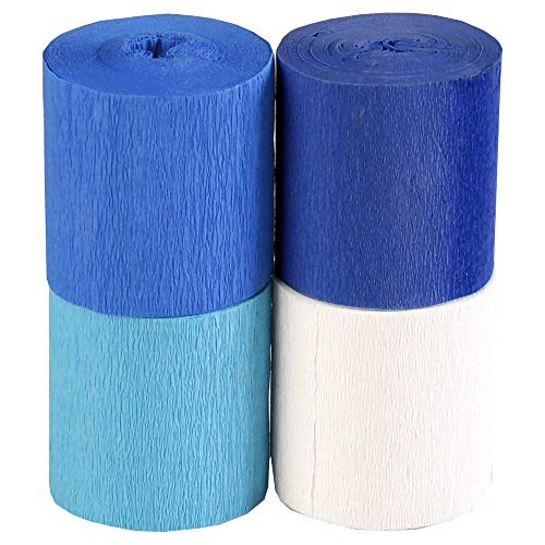 Clairefontaine 914292C Krepppapier, Blues, 5cmx10m von Clairefontaine