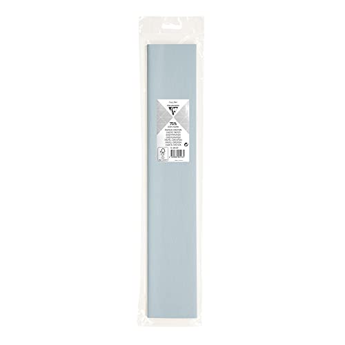 Clairefontaine 95139C - Rolle Krepppapier Premium 75% Elastizität, 2,50x0,50m, 40g, ideal für Bastelprojekte und Kita, in Blisterverpackung, 1 Rolle, Lachs Clairefontaine 95139C - Rolle Krepppapier Premium 75% Elastizität, 2,50x0,50m, 40g, ideal für Bastelprojekte und Kita, in Blisterverpackung, 1 Rolle, Lachs von Clairefontaine