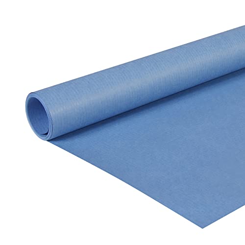 Clairefontaine 95713C - Rolle Kraftpapier, 3 x 0,70 m, 65 g, ideal für Ihre Bastelprojekte und DIY, Blau, 1 Rolle Clairefontaine 95713C - Rolle Kraftpapier, 3 x 0,70 m, 65 g, ideal für Ihre Bastelprojekte und DIY, Blau, 1 Rolle von Clairefontaine
