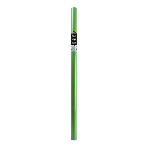 Clairefontaine 95721C - Rolle farbiges, gerilltes Kraftpapier 65g, Rolle 3x0,70m, ideal für Bastelaktivitäten, DIY-Projekte & zum Einpacken von Geschenken, Recycling Kraftpapier, Grün, 1 Rolle von Clairefontaine