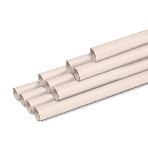 Clairefontaine 95754C - Karton mit 10 Rollen Recycling Kraftpapier 3x0,70m 65g, ideal zum Basteln und für Geschenke, 1 Karton, Orange Clairefontaine 95754C - Karton mit 10 Rollen Recycling Kraftpapier 3x0,70m 65g, ideal zum Basteln und für Geschenke, 1 Karton, Orange von Clairefontaine