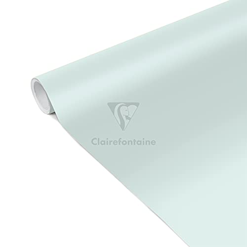 Clairefontaine 95801C 1 Rolle Geschenkpapier Tiny Rolls, 90g, 5 x 0,35m, praktisch in kleine Format, 1 Rolle, farbig sortiert, Pastelltöne von Clairefontaine