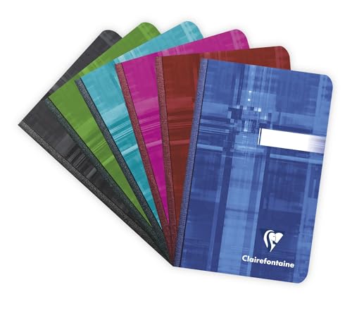 Clairefontaine 9592C - Kladden Metric, 9 x 14cm mit Softcover, 96 Blatt kariert 90g, 1 Stück, farbig sortiert Clairefontaine 9592C - Kladden Metric, 9 x 14cm mit Softcover, 96 Blatt kariert 90g, 1 Stück, farbig sortiert von Clairefontaine