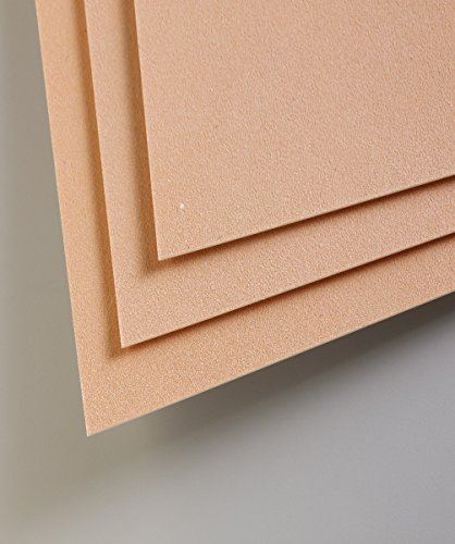 Clairefontaine 96012C Packung (mit 5 Zeichenbögen Pastelmat, 50 x 70 cm, 360 g, ideal für Trockentechniken und Pastell) sienna von Clairefontaine