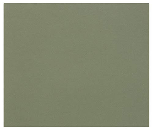 Clairefontaine 960586C Pack mit 50 Blatt Zeichenpapier Tulipe, 160g, DIN A3, säurefrei, 100% Zellulose, 1 Pack, ozeangrün von Clairefontaine