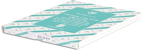 Clairefontaine 96507C Transparentpapier Ries, 500 Blatt, Din A4, 21 x 29.7 cm, 90/95 g Packung, transparent Clairefontaine 96507C Transparentpapier Ries, 500 Blatt, Din A4, 21 x 29.7 cm, 90/95 g Packung, transparent von Clairefontaine