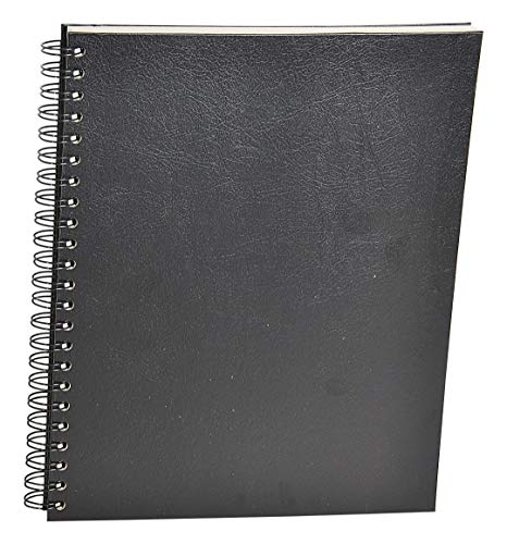 Clairefontaine 96666C - Skizzenbuch mit Doppelspirale und schwarzem Deckel, 24 x 30 cm, 100 Blatt, 90 g, weiß Clairefontaine 96666C - Skizzenbuch mit Doppelspirale und schwarzem Deckel, 24 x 30 cm, 100 Blatt, 90 g, weiß von Clairefontaine
