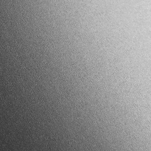 Clairefontaine 97281C Packung (mit 25 Bögen Zeichenpapier Maya, 50 x 70 cm,270g, glatt, ideal für Trockentechnik und Einrahmen) silber von Clairefontaine