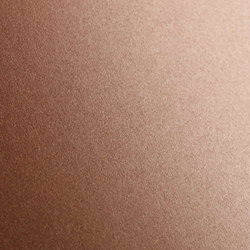 Clairefontaine 97282C Packung (mit 25 Bögen Zeichenpapier Maya, 50 x 70 cm,270g, glatt, ideal für Trockentechnik und Einrahmen) kupfer von Clairefontaine