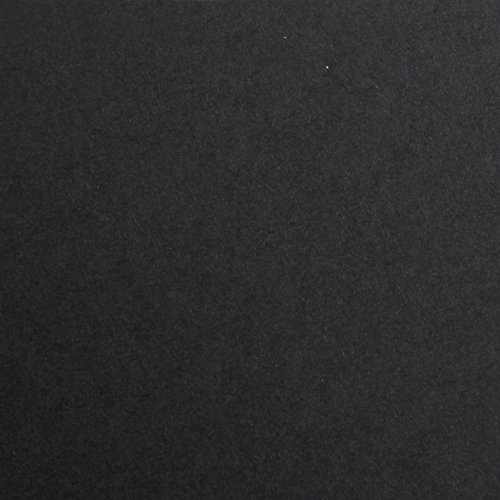 Clairefontaine 97350C Tonzeichenpapier Maya (DIN A4, 21x29,7cm, 120 g, ideal für Trockentechniken, 25 Bögen) schwarz von Clairefontaine