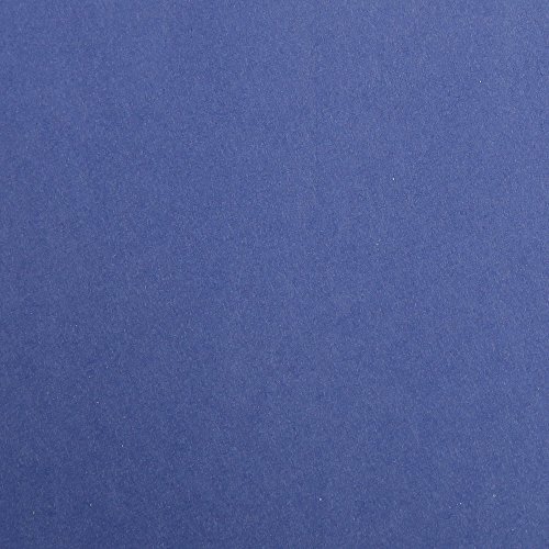 Clairefontaine 97357C Packung (mit 25 Bögen Zeichenpapier Maya, DIN A4, 21 x 29,7 cm, 120g, glatt, ideal für Trockentechnik und Einrahmen) (mittelnachtsblau von Clairefontaine