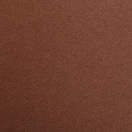 Clairefontaine 97361C Packung (mit 25 Bögen Zeichenpapier Maya, DIN A4, 21 x 29,7 cm, 120g, glatt, ideal für Trockentechnik und Einrahmen) dunkelbraun von Clairefontaine