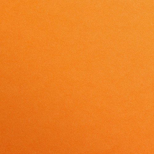 Clairefontaine 97366C Packung (mit 25 Bögen Zeichenpapier Maya, DIN A4, 21 x 29,7 cm, 120g, glatt, ideal für Trockentechnik und Einrahmen) orange von Clairefontaine