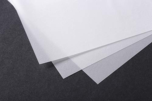 Clairefontaine 975078C Ries Transparentpapier (50 x 65 cm, 10 Blatt, 55 g, ideal für technische Zeichnen) transparent von Clairefontaine