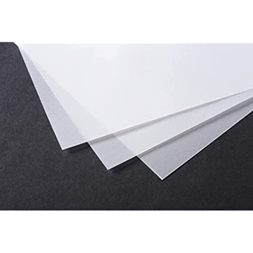 Clairefontaine 975090C Ries Transparentpapier (DIN A4, 21 x 29,7 cm, 100 Blatt, 90 g, ideal für technische Zeichnen) transparent von Clairefontaine