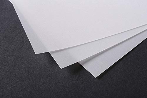 Clairefontaine 975127C Ries Transparentpapier (50 x 65 cm, 10 Blatt, 180 g, ideal für technische Zeichnen) transparent von Clairefontaine
