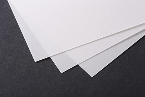 Clairefontaine 975143C Ries Transparentpapier (DIN A2, 42 x 59,4 cm, 10 Blatt, 400 g, ideal für technische Zeichnen) transparent von Clairefontaine