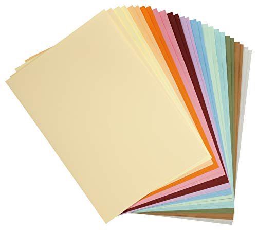Clairefontaine 975299C Packung mit 28 Bastelkartons Maya, 185g, DIN A4, 21 x 29,7cm, 1 Pack, 14 Pastellfarben sortiert Clairefontaine 975299C Packung mit 28 Bastelkartons Maya, 185g, DIN A4, 21 x 29,7cm, 1 Pack, 14 Pastellfarben sortiert von Clairefontaine