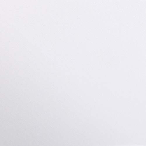 Clairefontaine 97963C Packung (mit 25 Bögen Zeichenpapier Maya, DIN A1, 59,4 x 84 cm, 270g, glatt, ideal für Trockentechnik und Einrahmen) weiß von Clairefontaine
