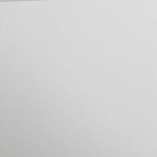 Clairefontaine 97972C Packung (mit 25 Bögen Zeichenpapier Maya, DIN A1, 59,4 x 84 cm, 270g, glatt, ideal für Trockentechnik und Einrahmen) hellgrau von Clairefontaine
