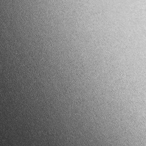Clairefontaine 97981C Packung (mit 25 Bögen Zeichenpapier Maya, DIN A1, 59,4 x 84 cm, 270g, glatt, ideal für Trockentechnik und Einrahmen) silber von Clairefontaine