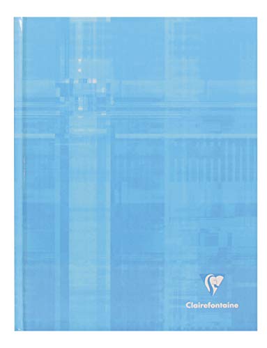 Clairefontaine 9841C - Packung mit 5 Heften geleimt, 17x22 cm, 96 Blatt, französische Lineatur, 90 g, farbig sortiert, 1 Pack von Clairefontaine
