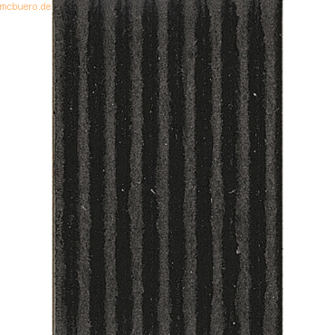 Clairefontaine Bastelwellpappe 300g/qm 50x70cm schwarz VE=10 Bogen von Clairefontaine