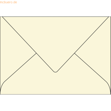 Clairefontaine Briefumschlag C5 120g/qm elfenbein VE=20 Stück Clairefontaine Briefumschlag C5 120g/qm elfenbein VE=20 Stück von Clairefontaine