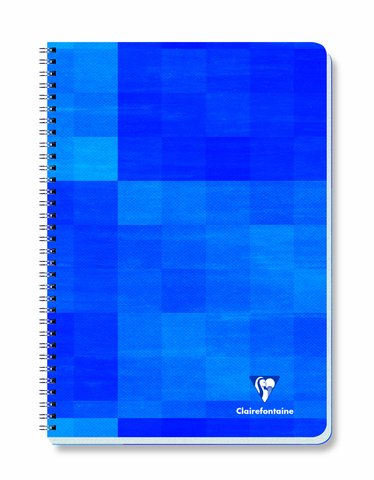 Clairefontaine Collegeblock, liniert, ungelocht, A5, 90 g/m², Papier, sortiert, 90 Blatt (5 Stück), Sie erhalten 1 Packung á 5 Stück von Clairefontaine