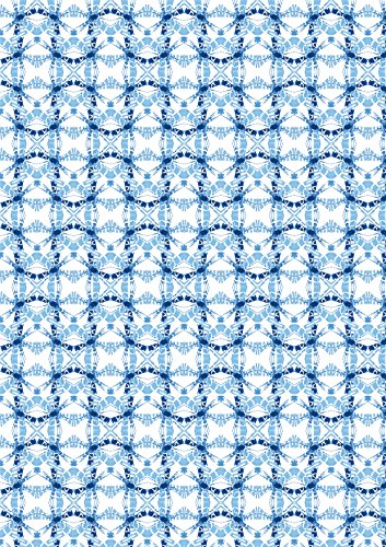 Clairefontaine 456690C - Packung mit 25 Blatt Decorativ' DIN A4 21x29,7 cm, 160g, ideal für schöne kreative Möglichkeiten: schneiden, falten, perforieren, Shibori, 1 Pack von Clairefontaine