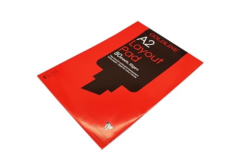 Clairefontaine GPL1A2Z - Skizzenblock Goldline DIN A2, 80 Blatt, 50g, für Filzstift und Tuschezeichner geeignet, 1 Stück Clairefontaine GPL1A2Z - Skizzenblock Goldline DIN A2, 80 Blatt, 50g, für Filzstift und Tuschezeichner geeignet, 1 Stück von Clairefontaine